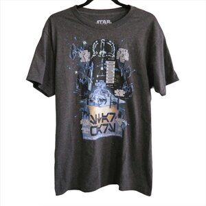NEW Gray Star Wars Graphic Tee Arubesh Empire Tee Short Sleeve Unisex Hot Topic
